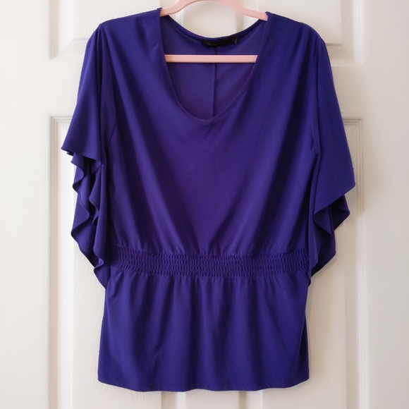 The Limited Blue Kimono Sleeve Shirt size Small - Picture 1 of 9